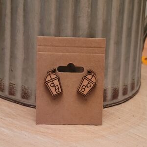 Coffee Earrings